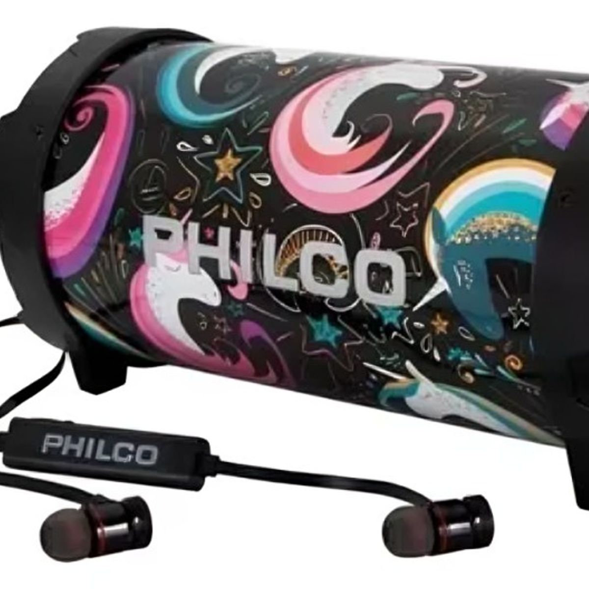 PHILCO - PARLANTE BAZOOKA PHILCO + AUDIFONO PX-56