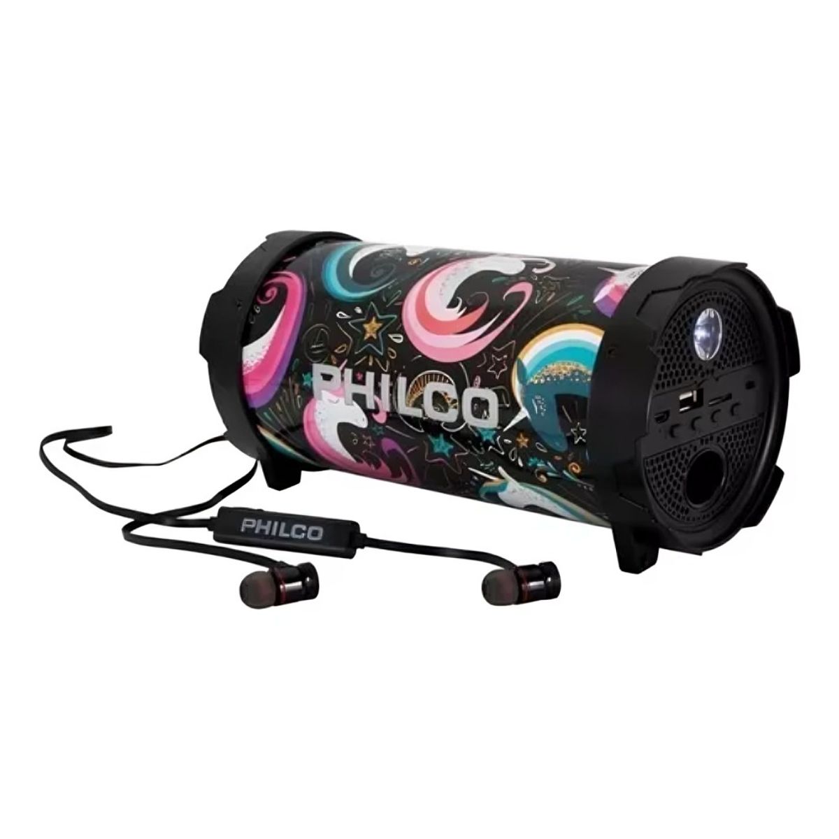 PHILCO - PARLANTE BAZOOKA PHILCO + AUDIFONO PX-56