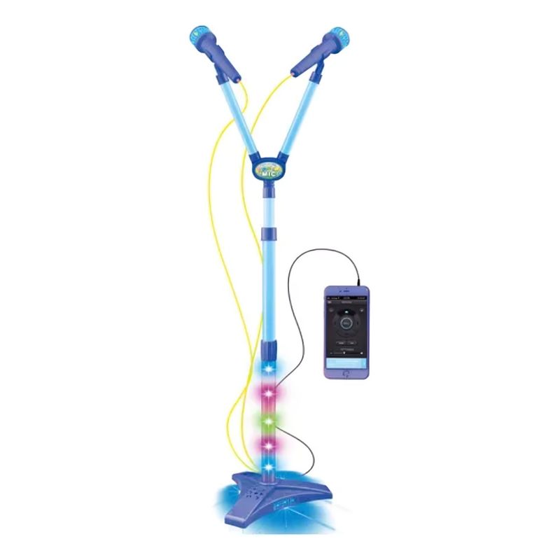 OEM - Microfono doble azul 21CM