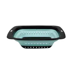 GENERICO - Colador Plegable Rectangular de Silicona - Color Surtido