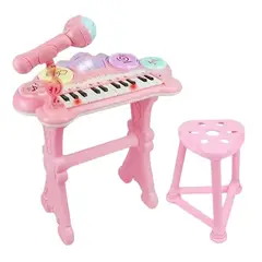 OEM - Teclado Electrónico Piano Para Niños Musical Con Micrófono
