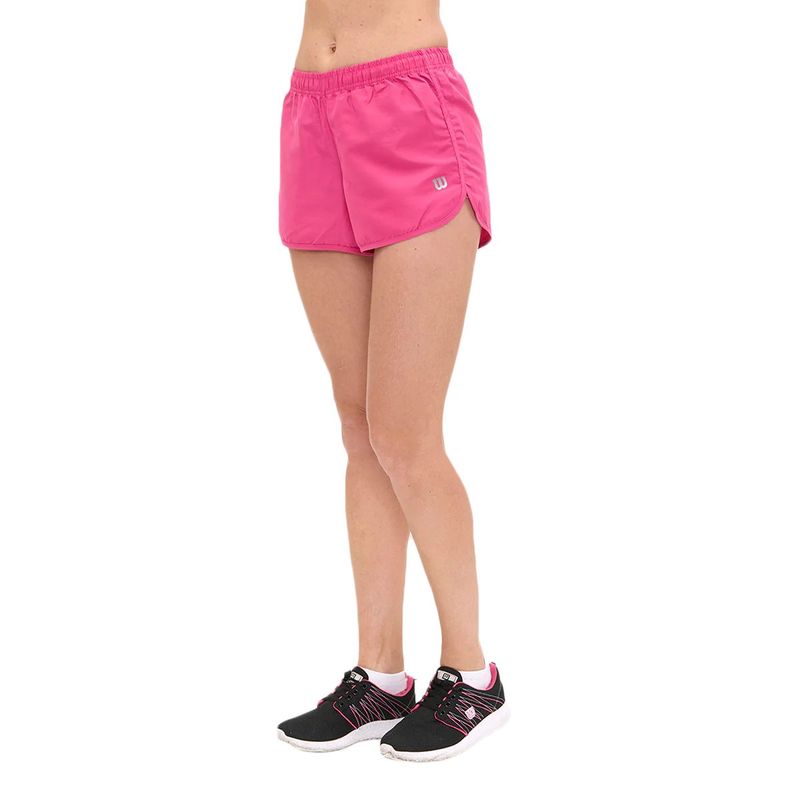 WILSON - Short Wilson Microfibra Dama Rosado