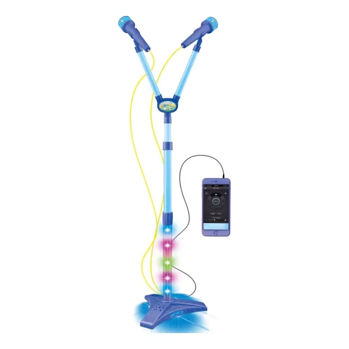 OEM - Microfono doble azul 21CM