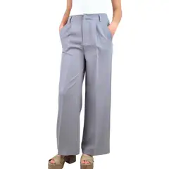MPROPIA - Pantalón Sastrero Mujer Vestir Semi Formal Casual Tiro Alto 056