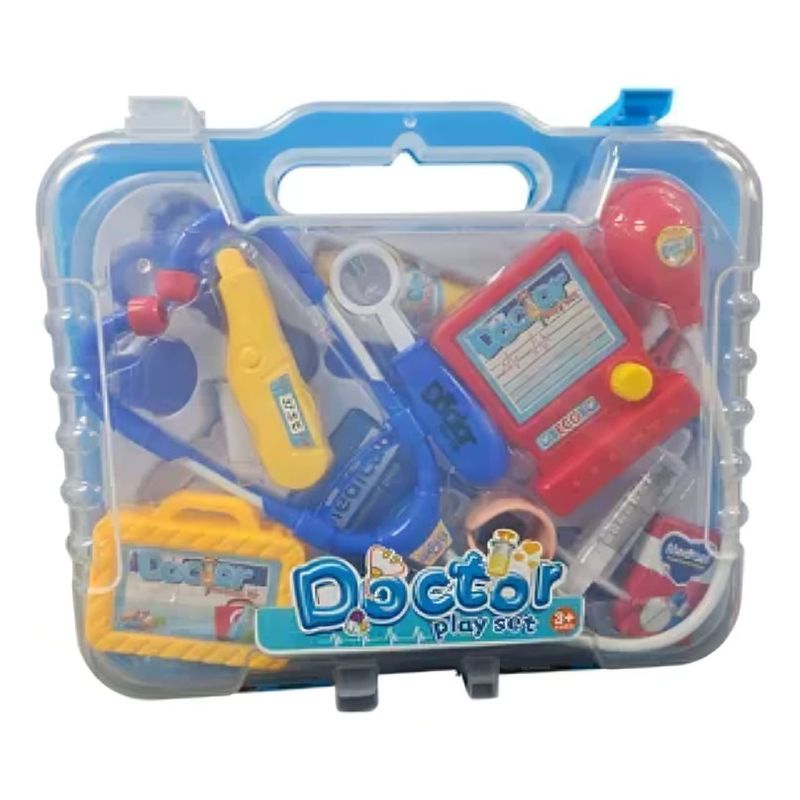 OEM - Maleta doctor Azul 19pcs 25cm x 65cm x 29 cm