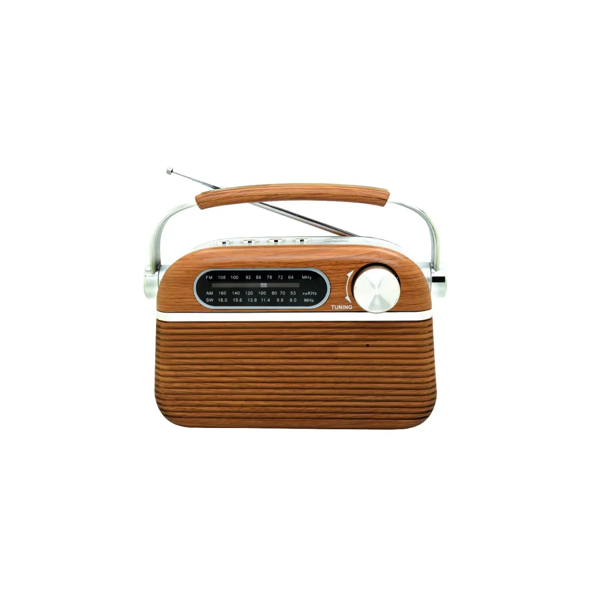 AUDIOPRO - Radio Retro Bluetooth Back To Retro Portátil 20w - SC