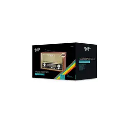AUDIOPRO - Radio Retro Portátil Bluetooth 10w - SC