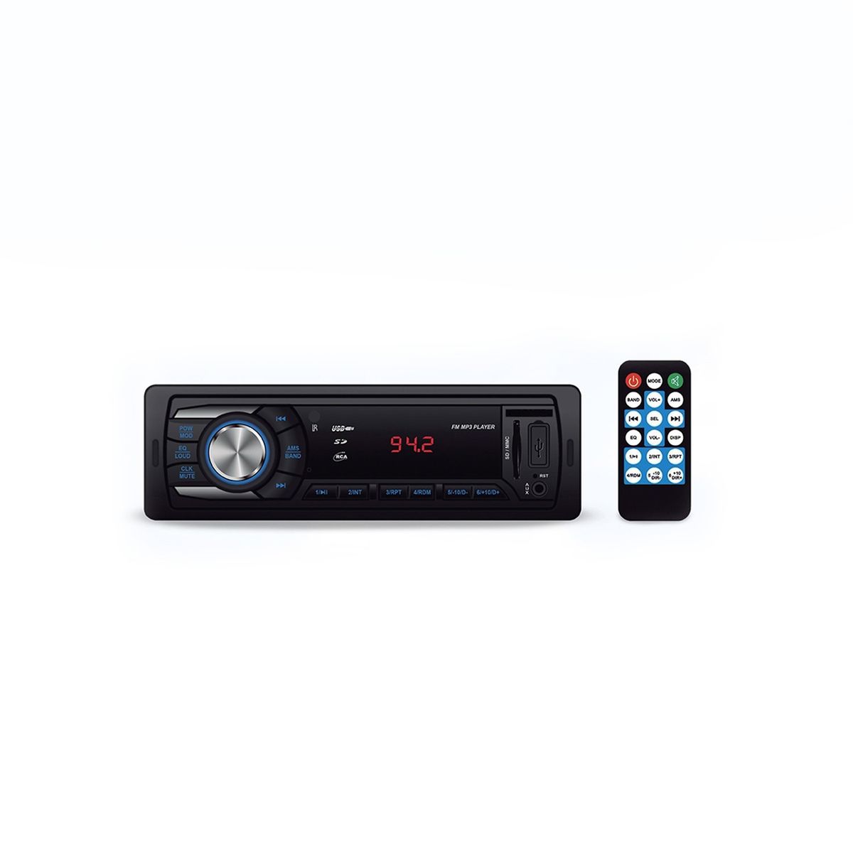 DBLUE - Radio Para Autos Con Mp3usbsdaux Y Control Remoto - SC