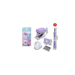 GENERICO - Kit De Articulos De Papelería Morado
