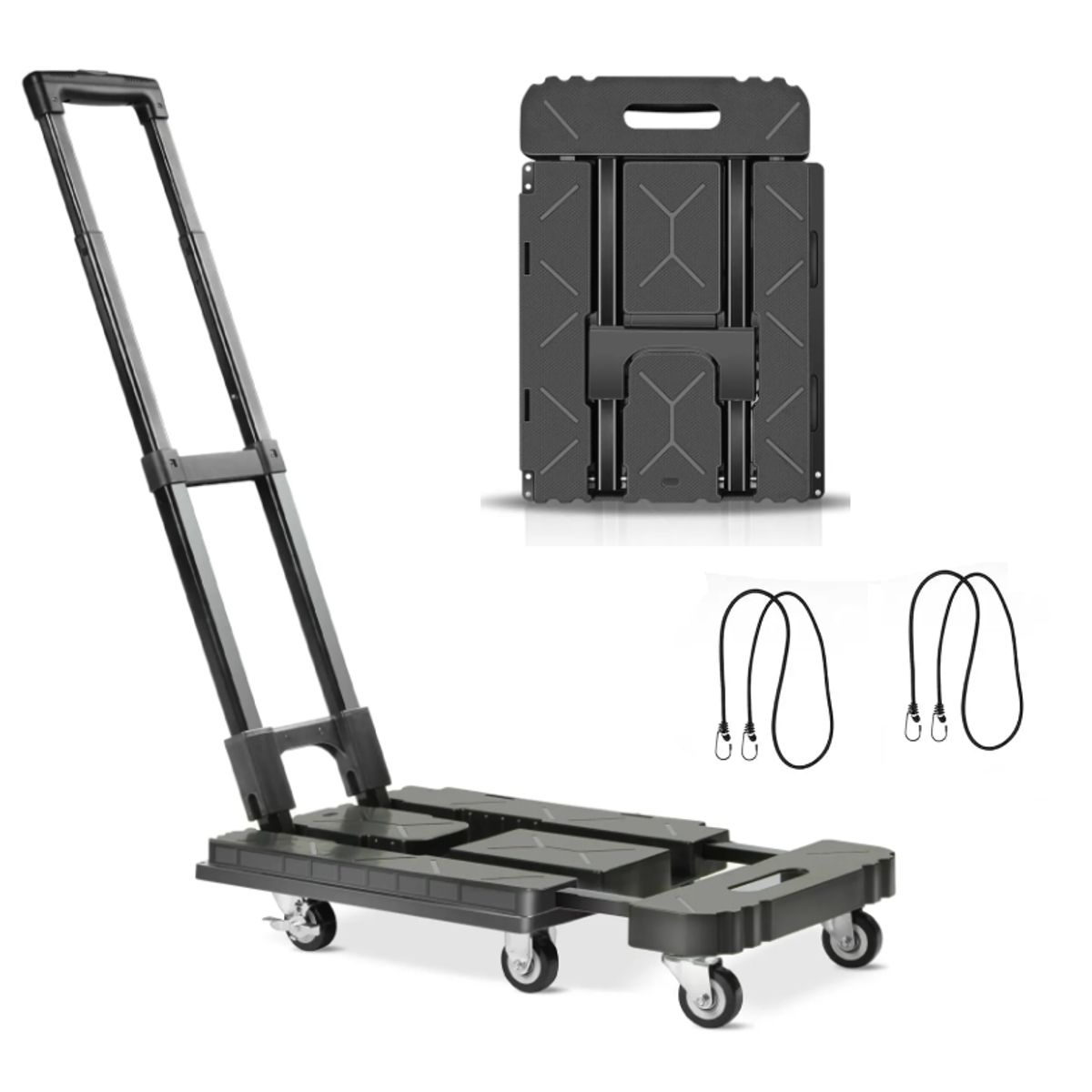 GENERICO - Carro De Mano Plegable O Yegua Ligero 150 Kg