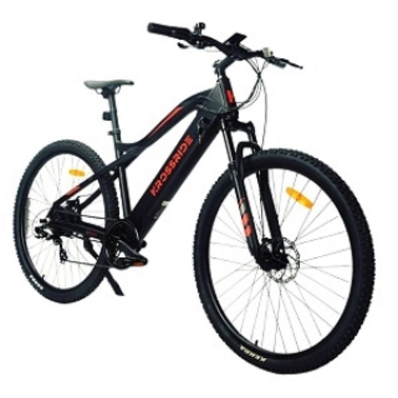 KROSSRIDE - Bicicleta Eléctrica - E-Mtb WOLT ARO 29 - COLOR NEGRA