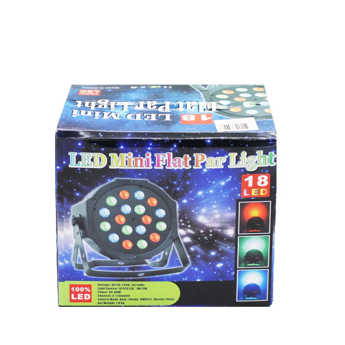 GENERICO - Foco Par 18 Led Luz Disco Rgb Dmx - SC