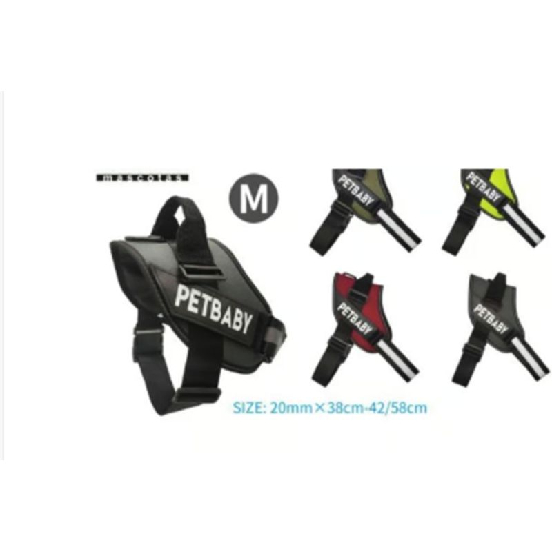 GENERICO - Arnes Pechera Para Perro Talla M Color Negro