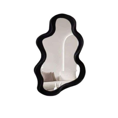 Imagen 2 del producto Elegante Espejo Decorativo Pared Forma Nube Negro