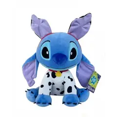 DISNEY CLASICOS - Peluche Stitch Edición Especial Disfrazado de Dálmata 30 cm