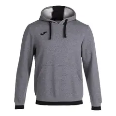 JOMA - Polerón Hoodie Hombre Confort II Gris