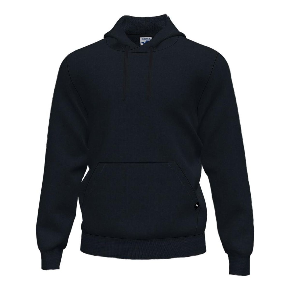 JOMA - Polerón Hoodie Hombre Montana Negro Joma