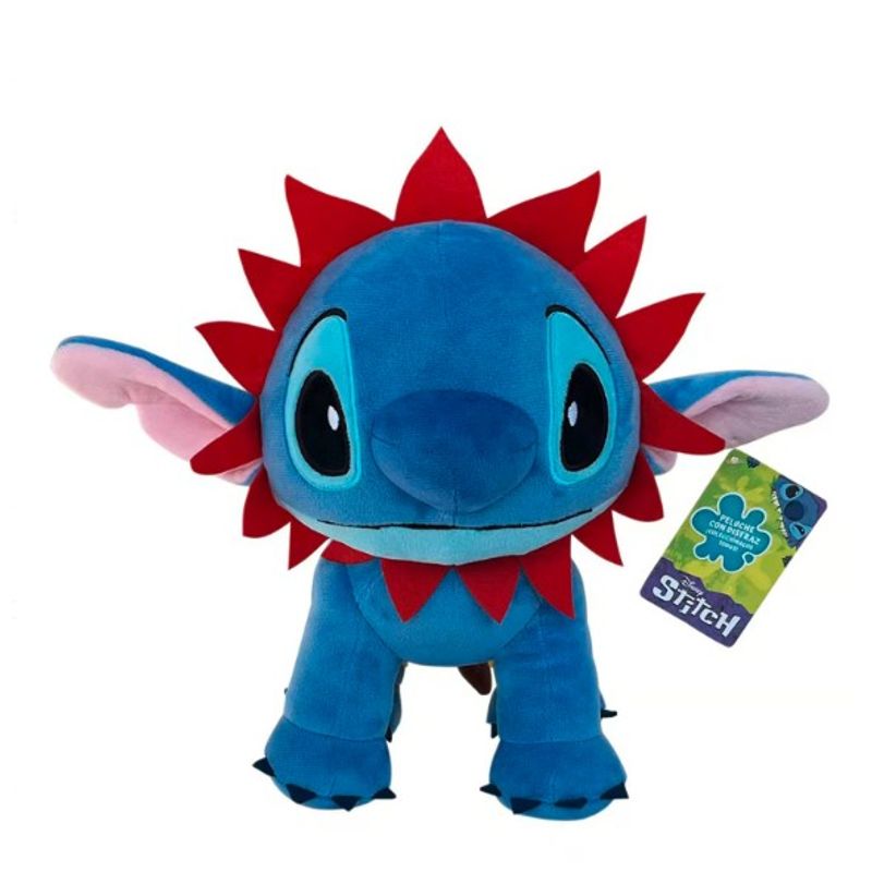 DISNEY CLASICOS - Peluche Stitch Edición Especial - Disfrazado de León 30cm