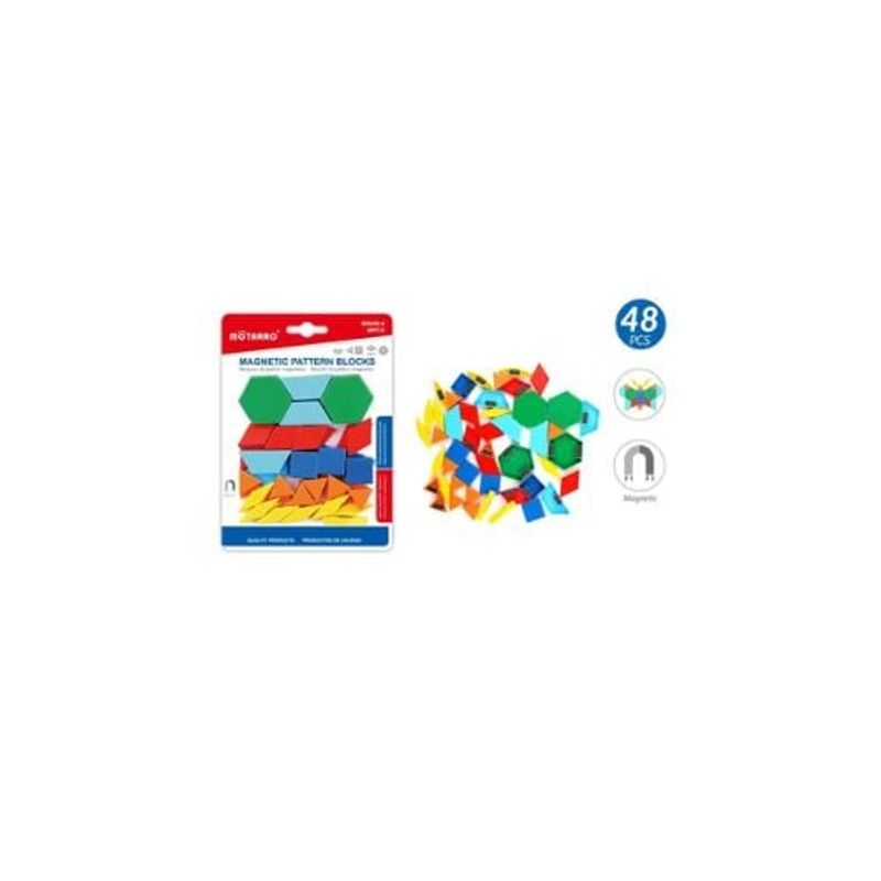 GENERICO - Imán De Geometría 48 Pcs