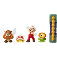 NINTENDO - Lava Castle Diorama Set Con Accesorios Super Mario
