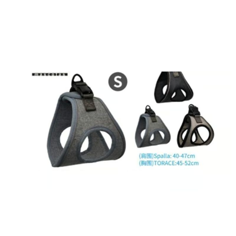 GENERICO - Arnés Pechera Para Perros Talla S Color Negro