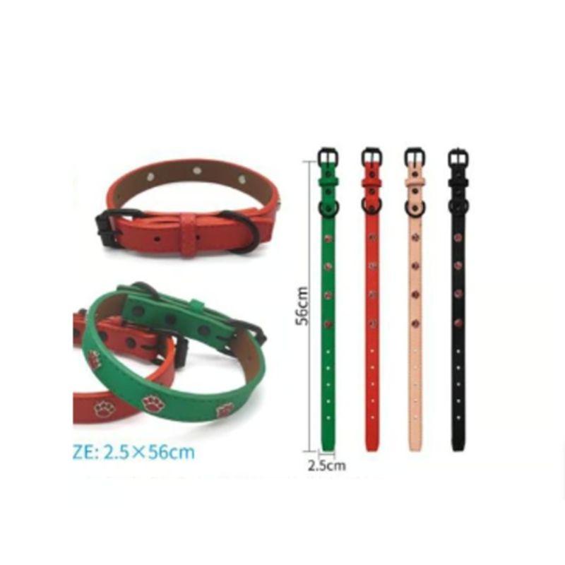 GENERICO - Collar Para Perro Color Verde Con Diseño 56cm