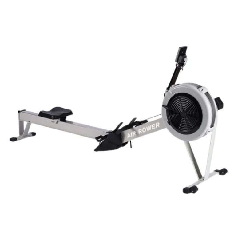 GENERICO - Remadora acero Air Rower - Cadena Aire Blanco