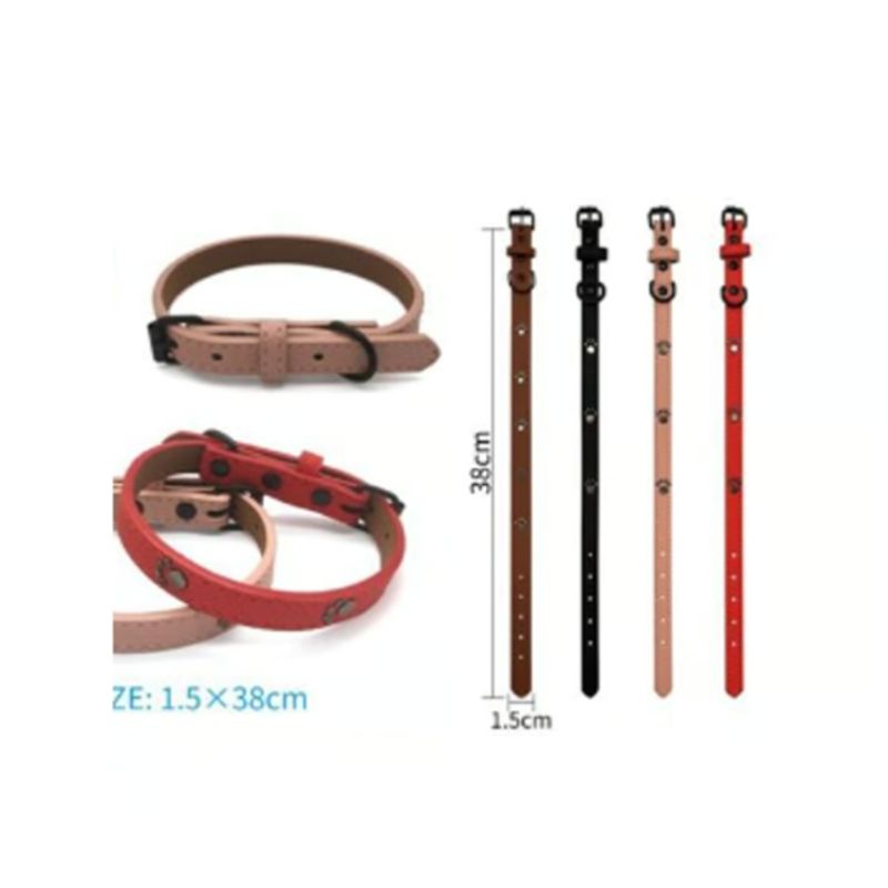 GENERICO - Collar Para Perro Color Negro Con Diseño 38cm