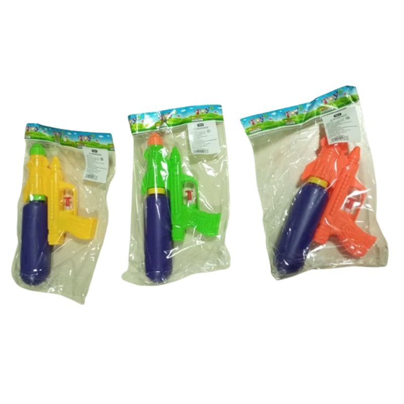 GENERICO - Pack 3 mini pistolas de agua 20cm para niños