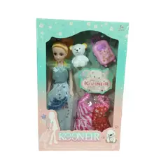 GENERICO - Juguete muñeca con accesorios