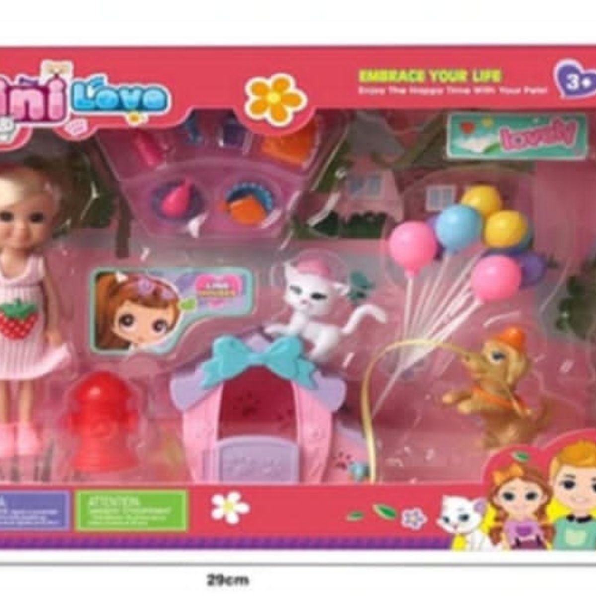 GENERICO - Juguete muñeca con accesorios