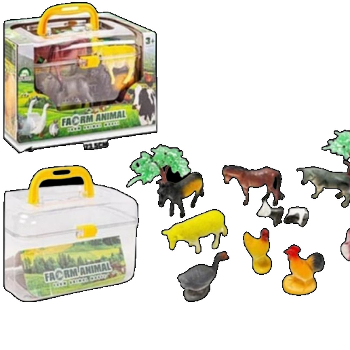 GENERICO - Caja linda juguete de animales