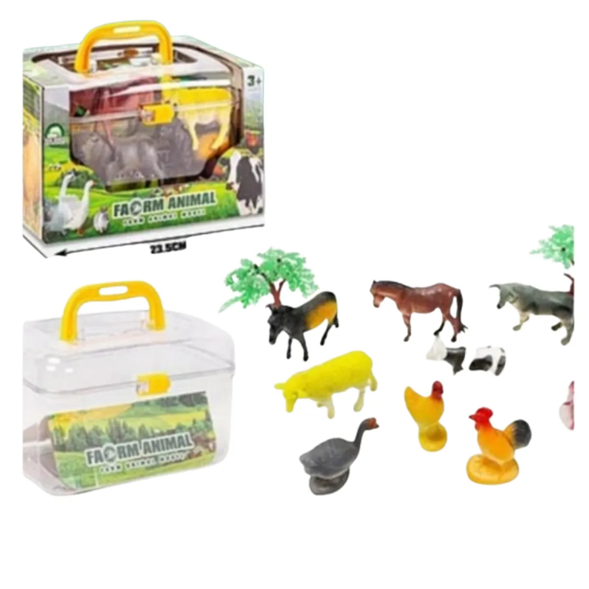 GENERICO - Caja linda juguete de animales