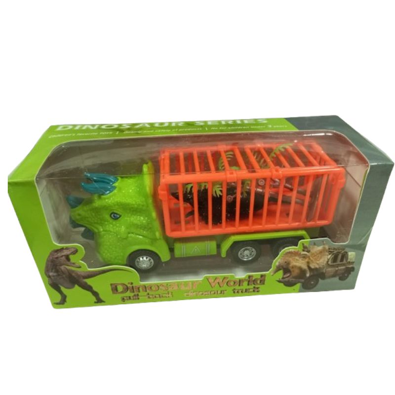 GENERICO - Juguete mini carro de dinosaurios 20 x7 cm