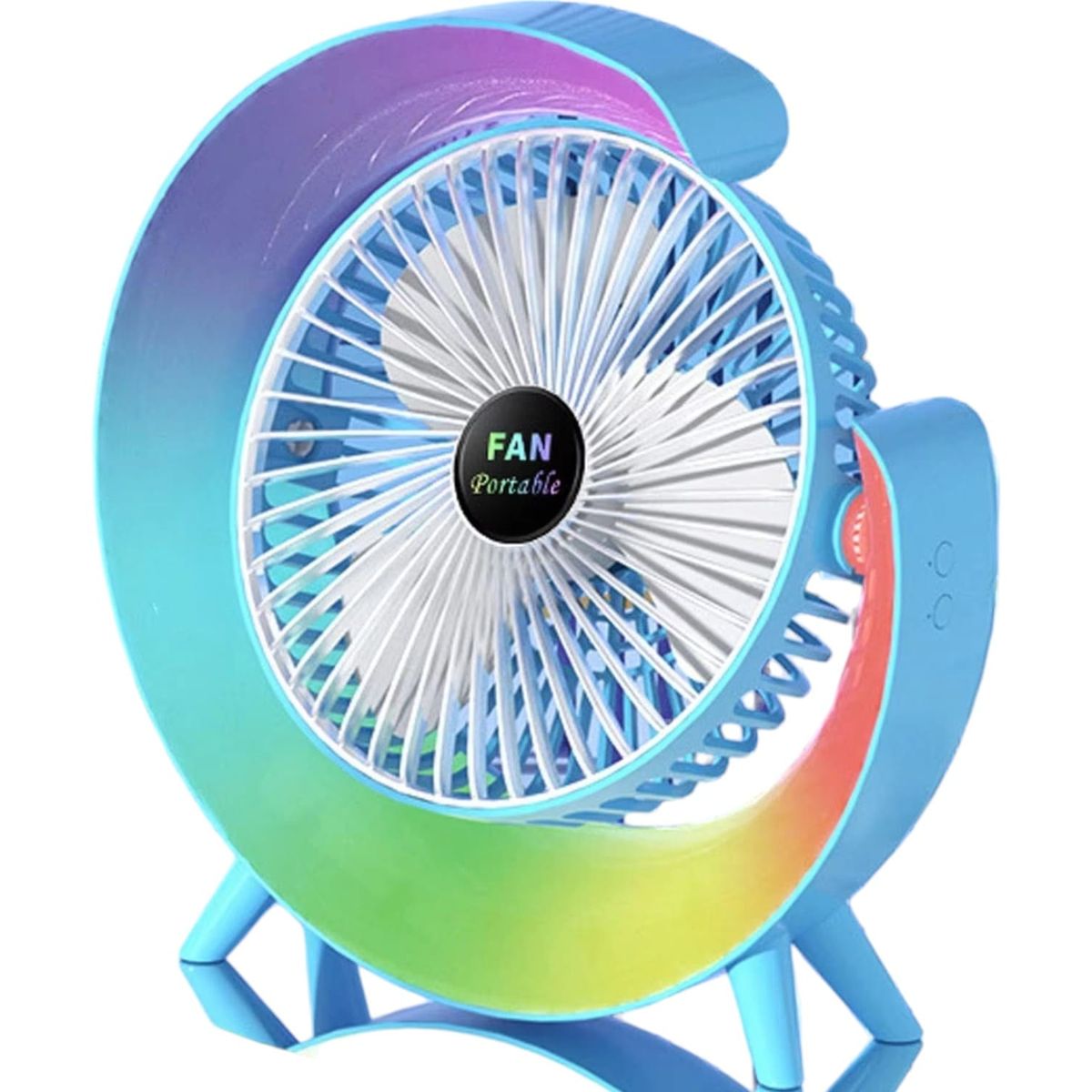 IRM - Mini Ventilador Mesa Escritorio Portatil Silencioso Oficina