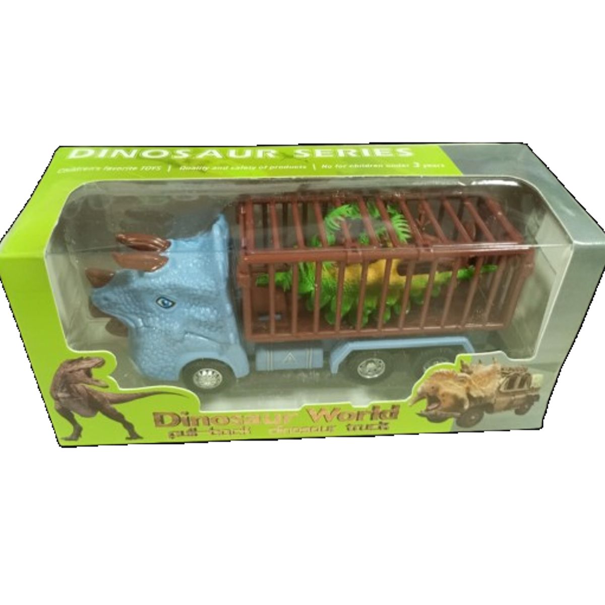 GENERICO - Juguete mini carro de dinosaurios 20 x7 cm