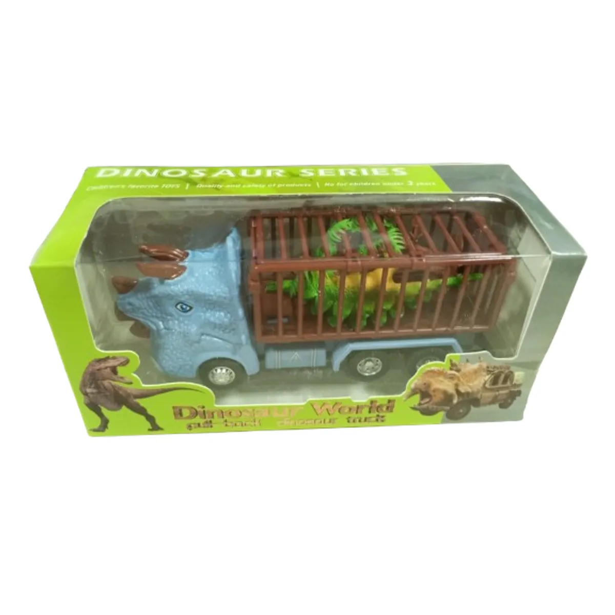 GENERICO - Juguete mini carro de dinosaurios 20 x7 cm