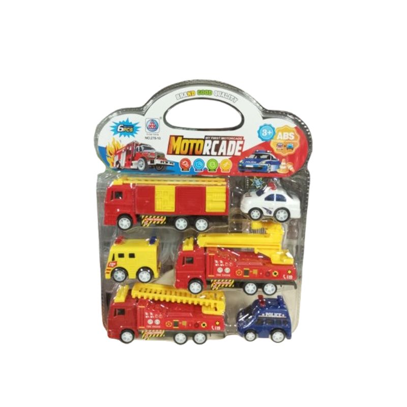 GENERICO - Set juguete mini autos y camiones