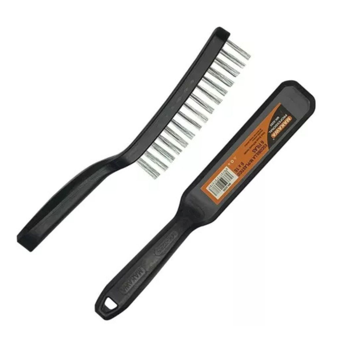 MAKAWA - Cepillo De Alambre Escobilla De Acero 6X15cm MAKAWA