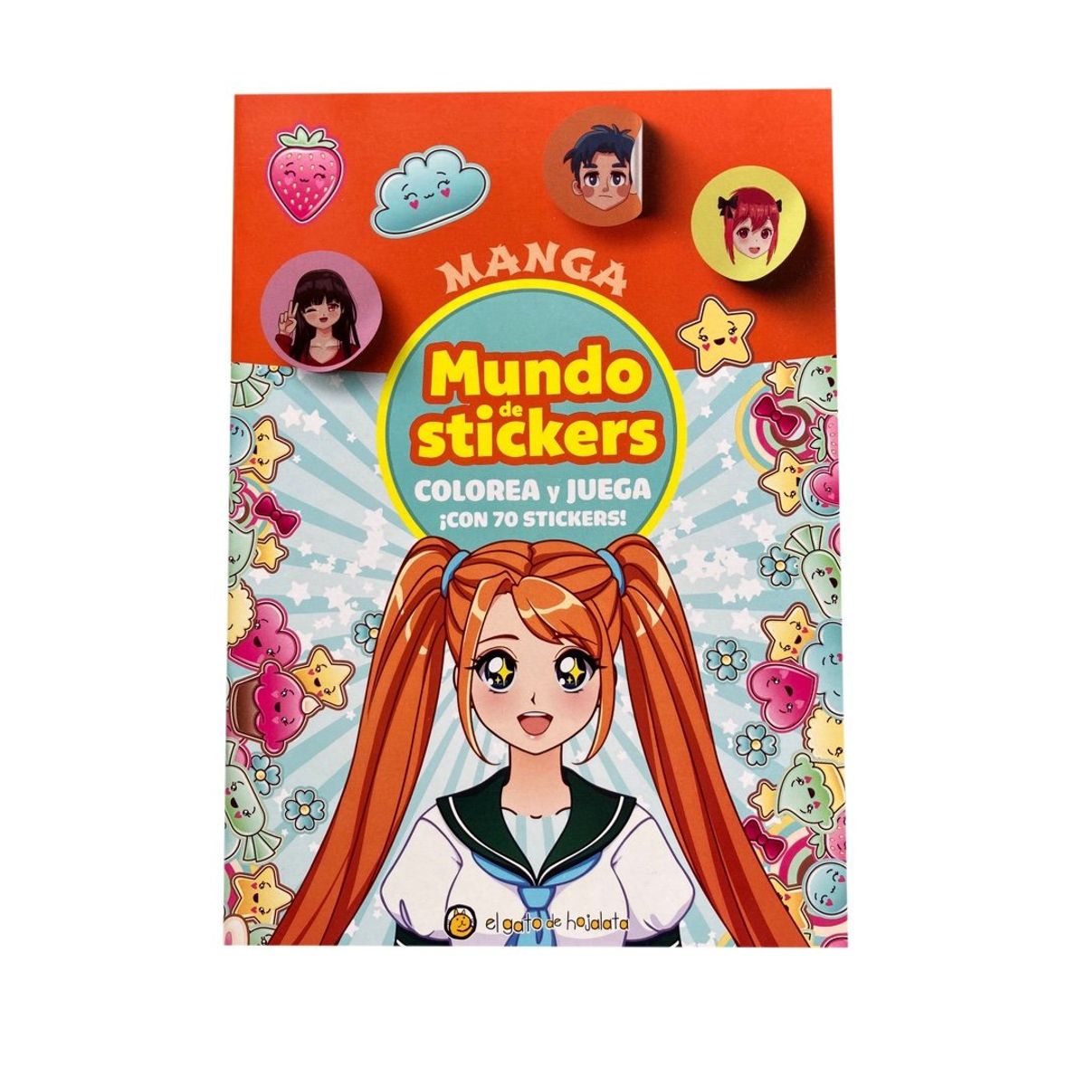 EL GATO DE HOJALATA - Libro Manga - Mundo de stickers