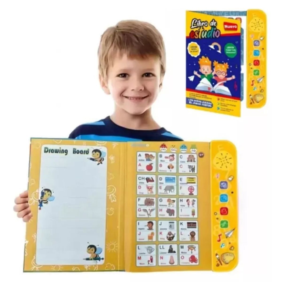 GENERICO - Libro de estudio de voz en ingles y español didactico niños