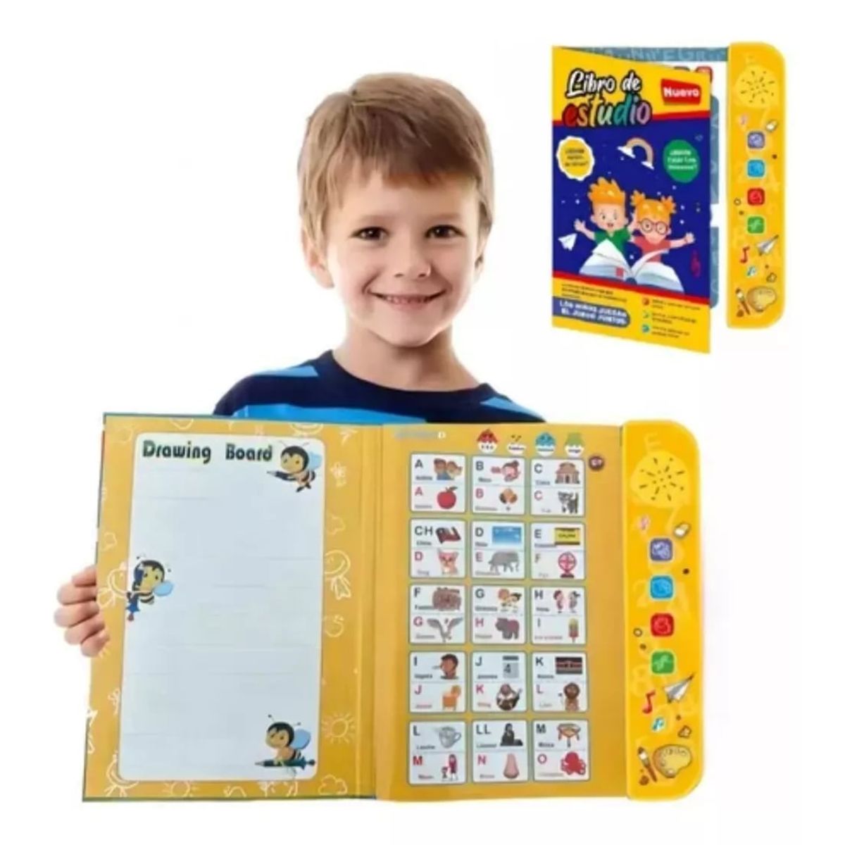 GENERICO - Libro de estudio de voz en ingles y español didactico niños