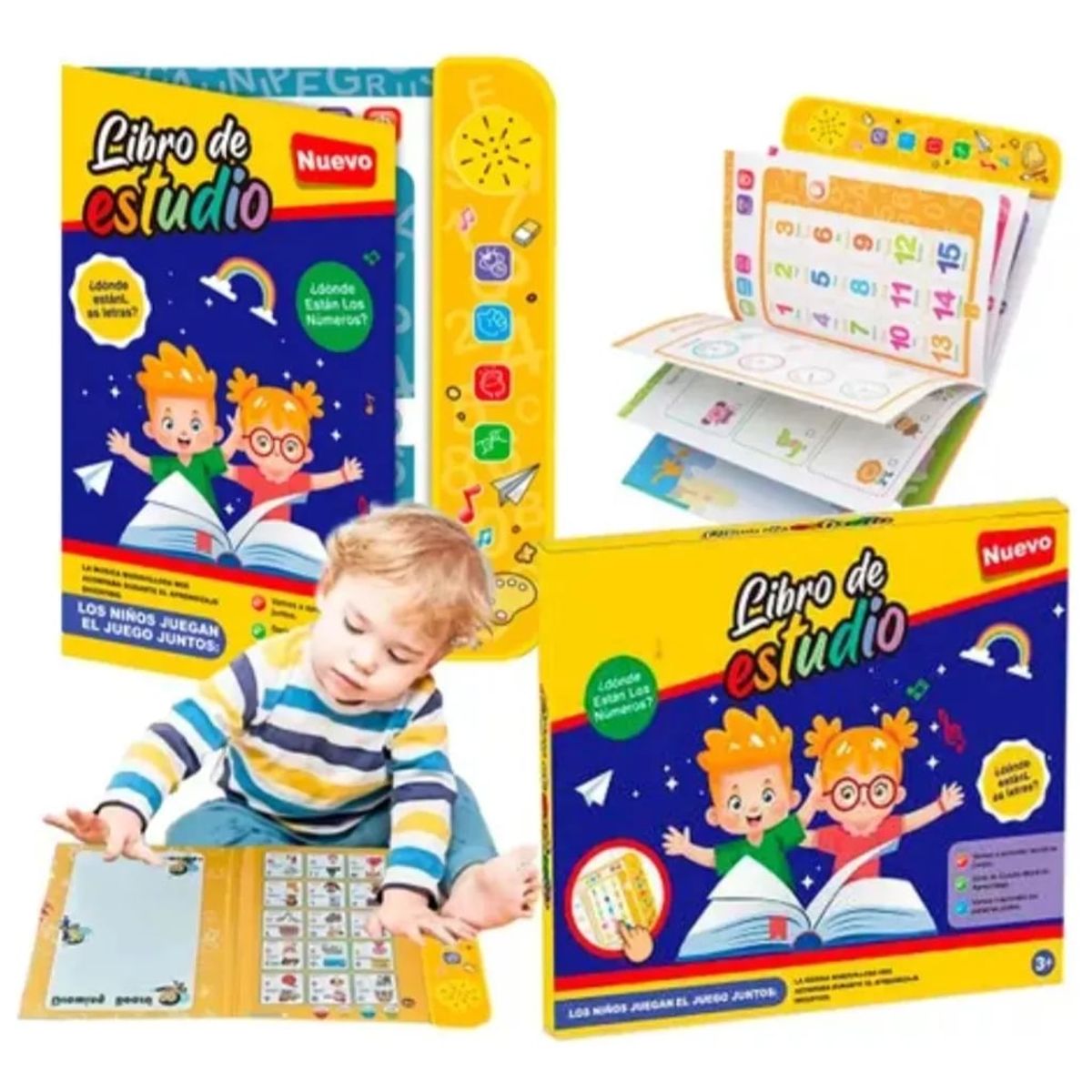 GENERICO - Libro de estudio de voz en ingles y español didactico niños