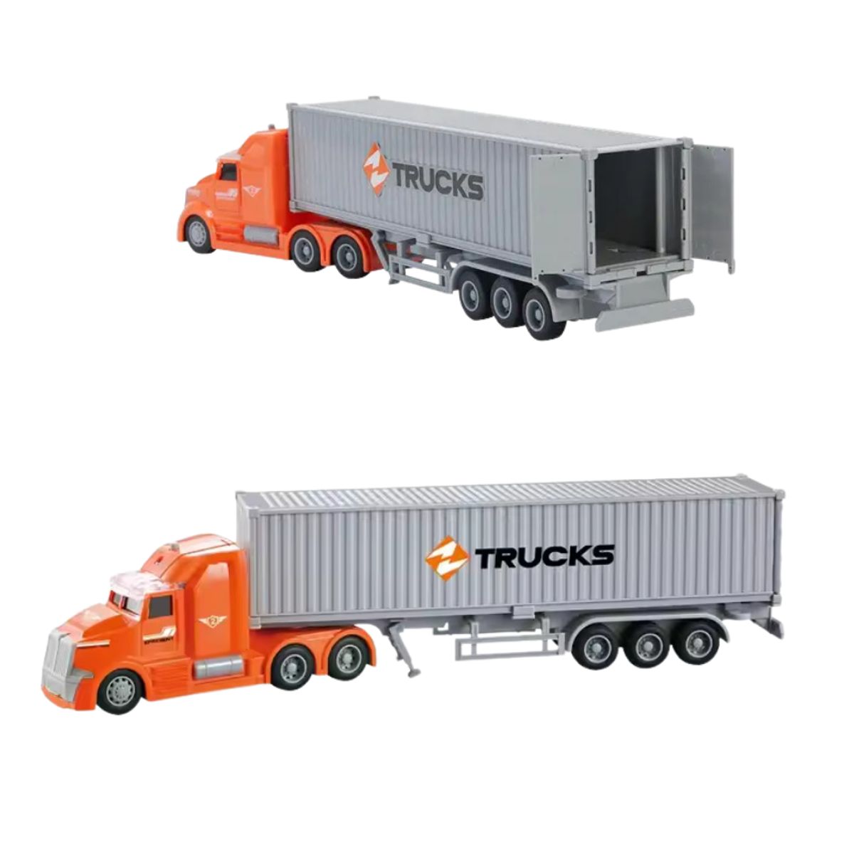 GENERICO - Camion Contenedor Container Truck Con Luz Y Sonido