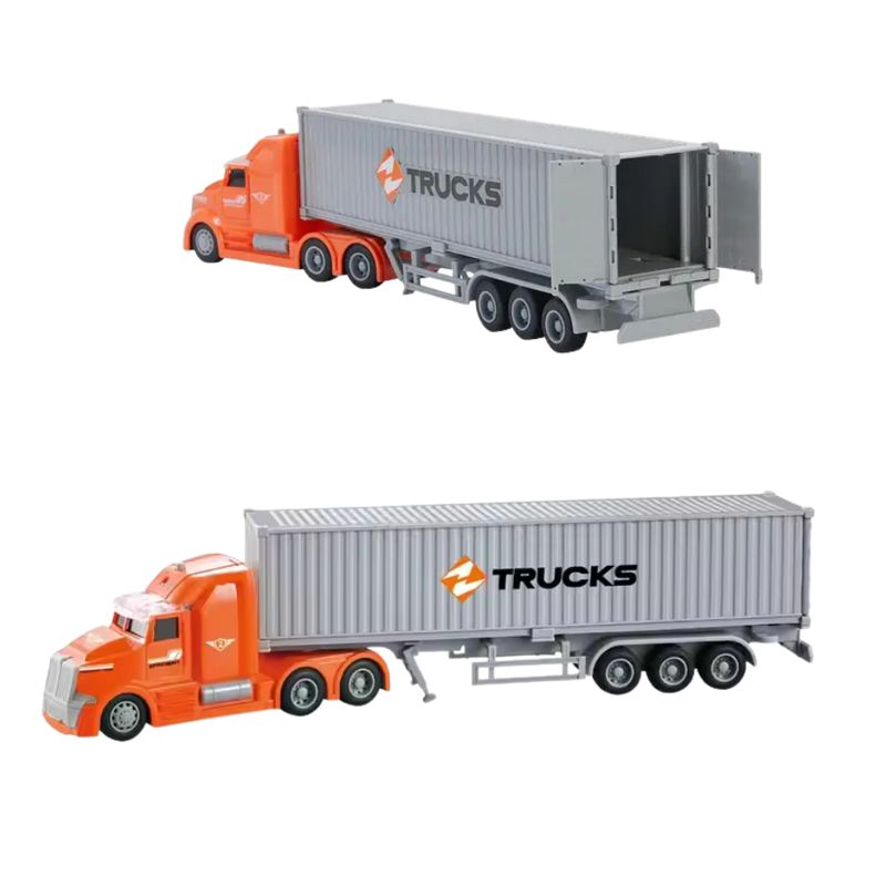 GENERICO - Camion Contenedor Container Truck Con Luz Y Sonido
