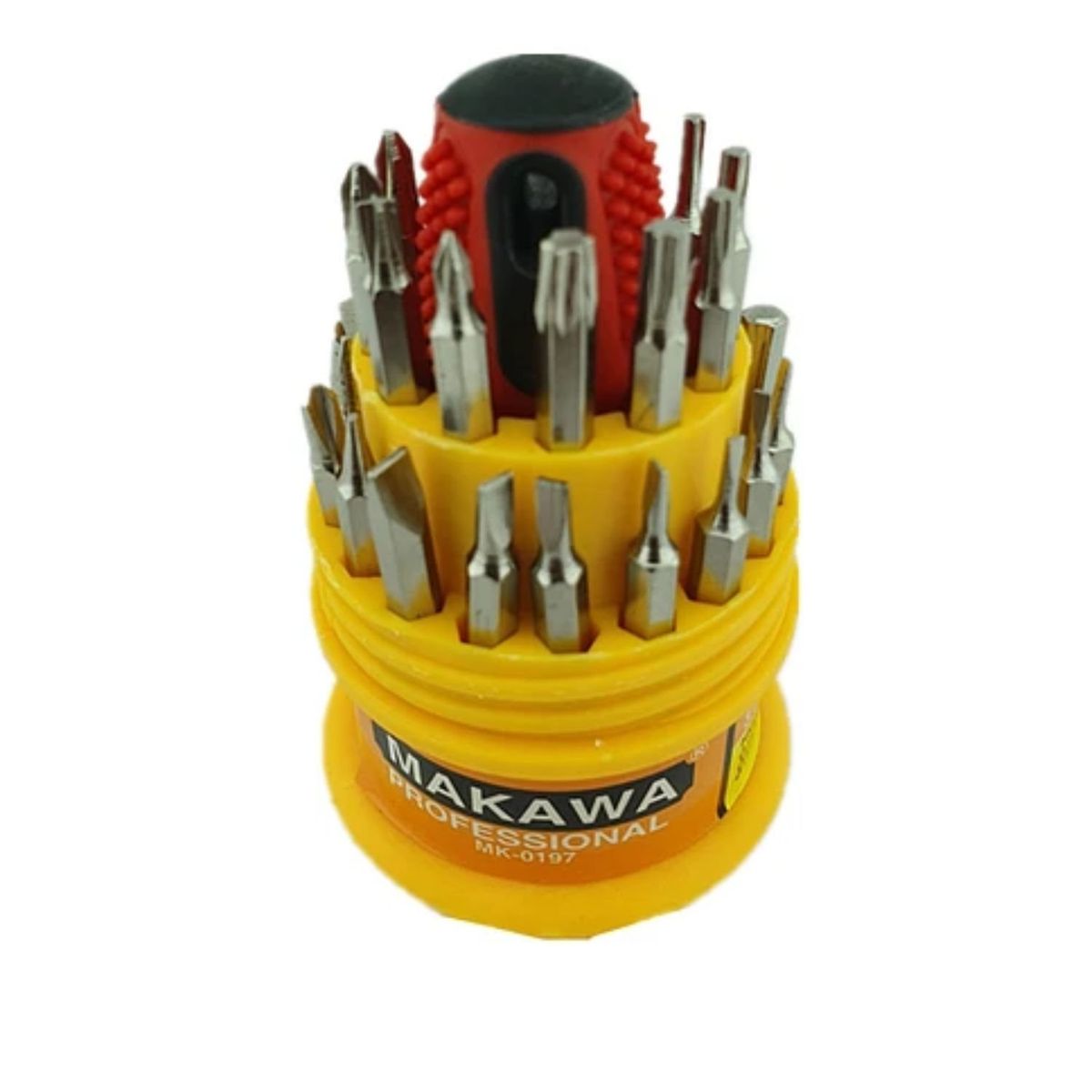 MAKAWA - Set Destornillador Relojero con 31 Puntas Intercambiables Makawa