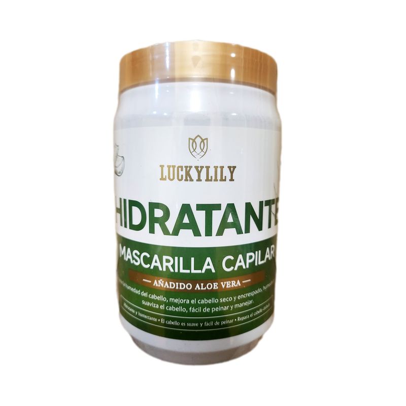 GENERICO - Luckylily Mascarilla Capilar Hidratante Aloe Vera 1000ml