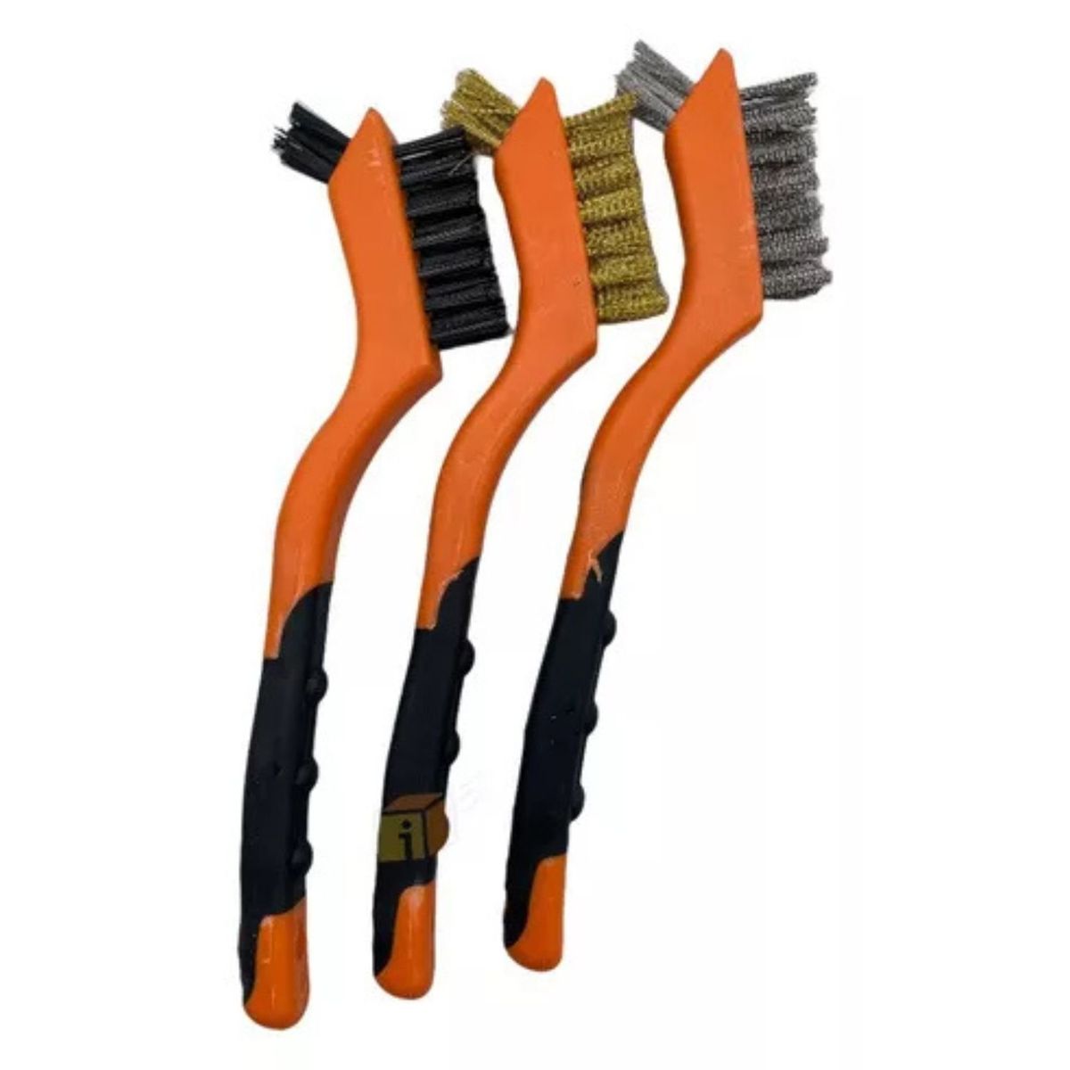 MAKAWA - Juego De Mini Escobillas Makawa 3 Piezas 175MM