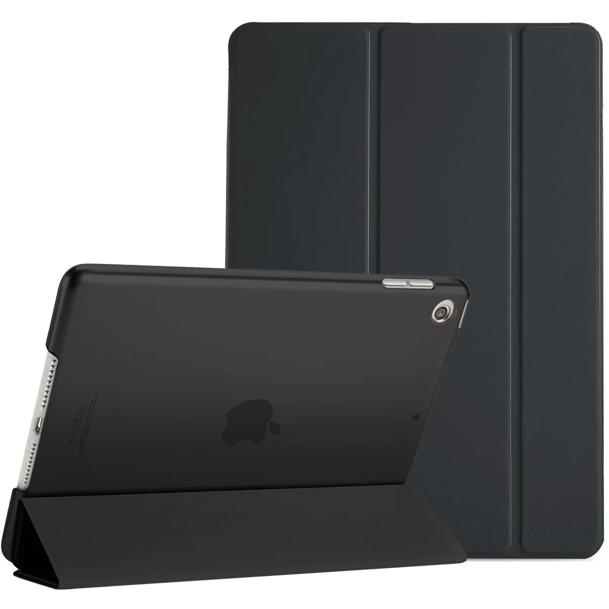GENERICO - Carcasa delgada iPad 10.2" 7A 8A Y 9A GEN 2019 al 2021 COLOR NEGRO