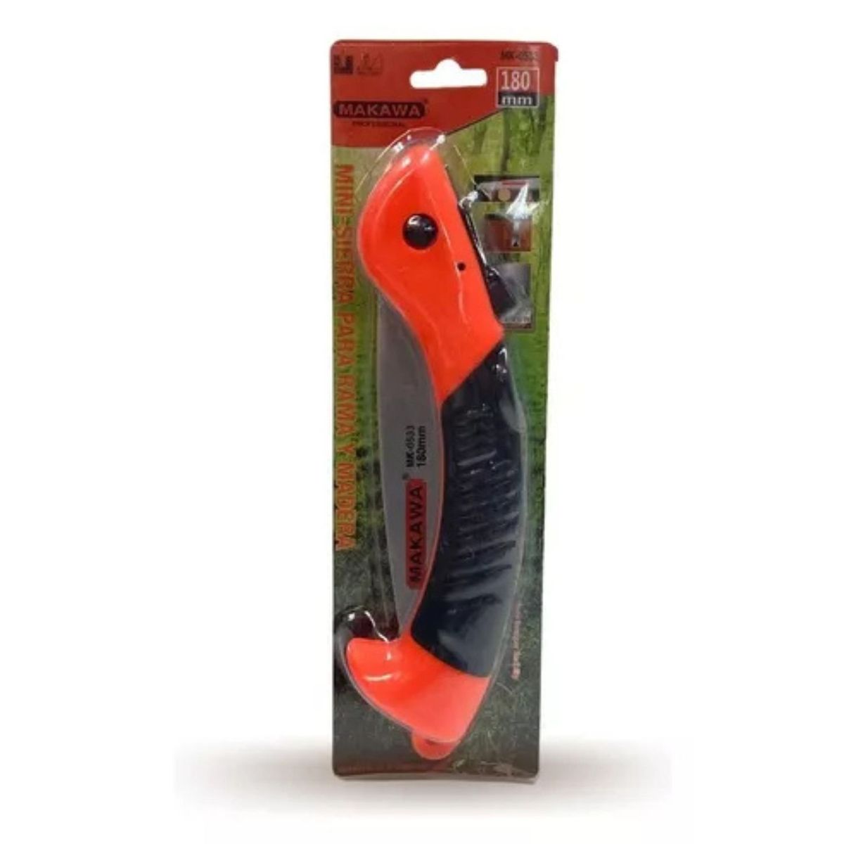 MAKAWA - Mini Sierra Serrucho Para Podar 180mm MK0533 Makawa